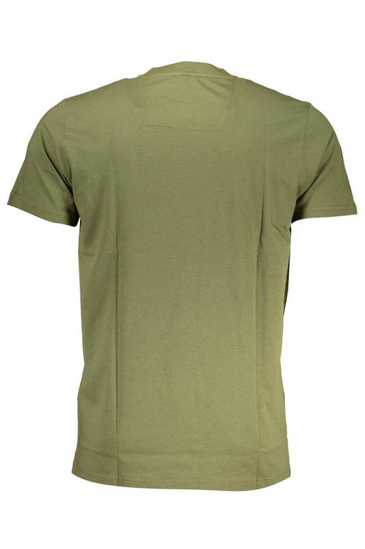 ZIELONY T-SHIRT MĘSKI Z KRÓTKIM RĘKAWEM KLASY CAVALLI
