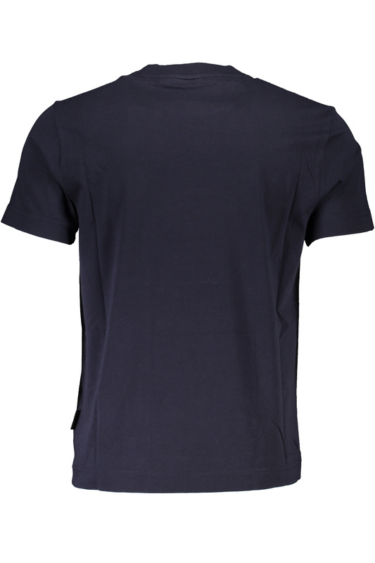 NIEBIESKI T-SHIRT MĘSKI NAPAPIJRI Z KRÓTKIM RĘKAWEM