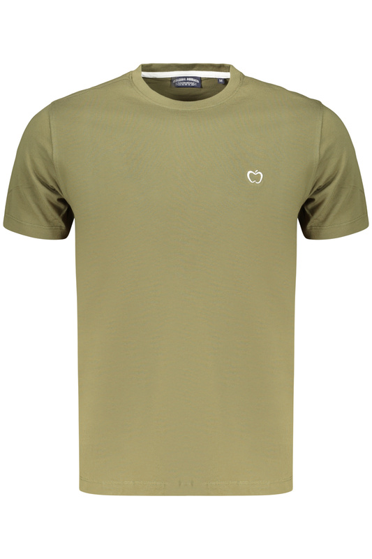 T-shirt męski Baci & Abbracci BAM3381 w kolorze zieleni militarnej