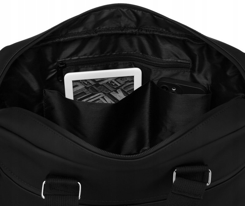 Torba na laptopa z syntetycznego materiału - Peterson
