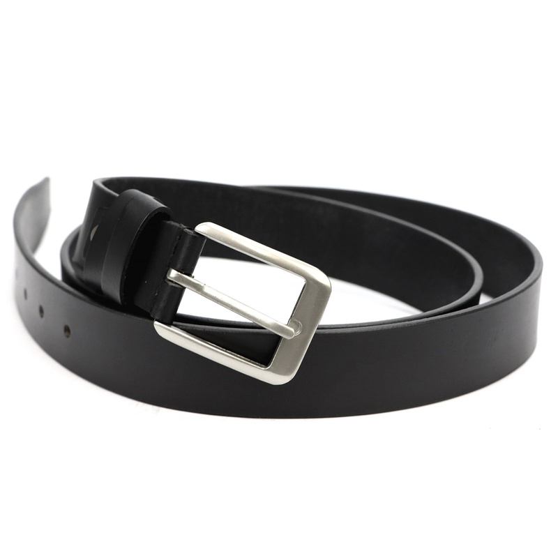 EL FORREST męski pasek do spodni skóra naturalna klasyczna klamra stylowy