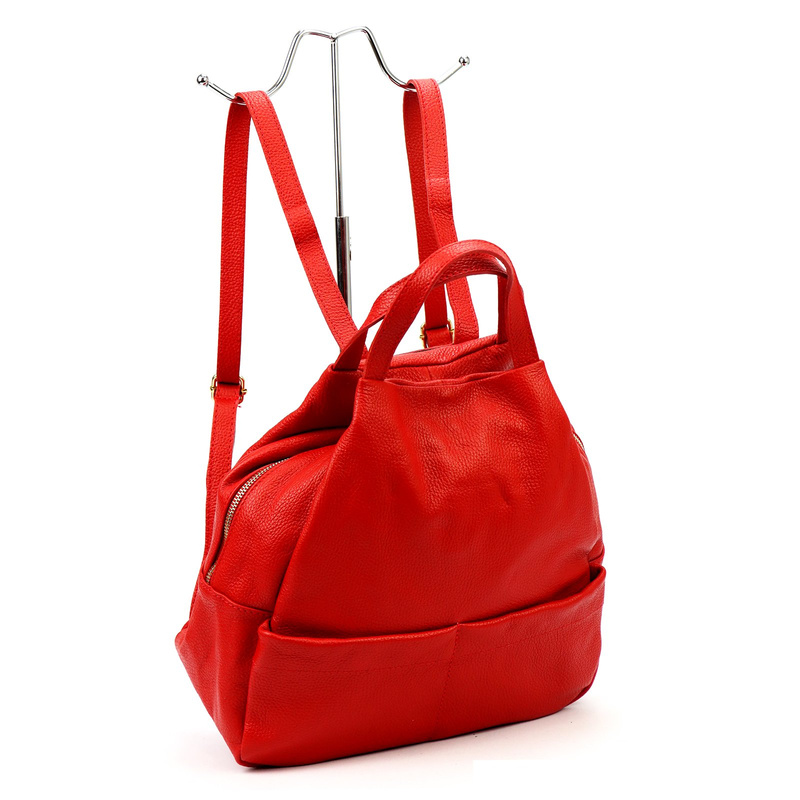 Zgrabny damski miejski plecak z kieszeniami Luka