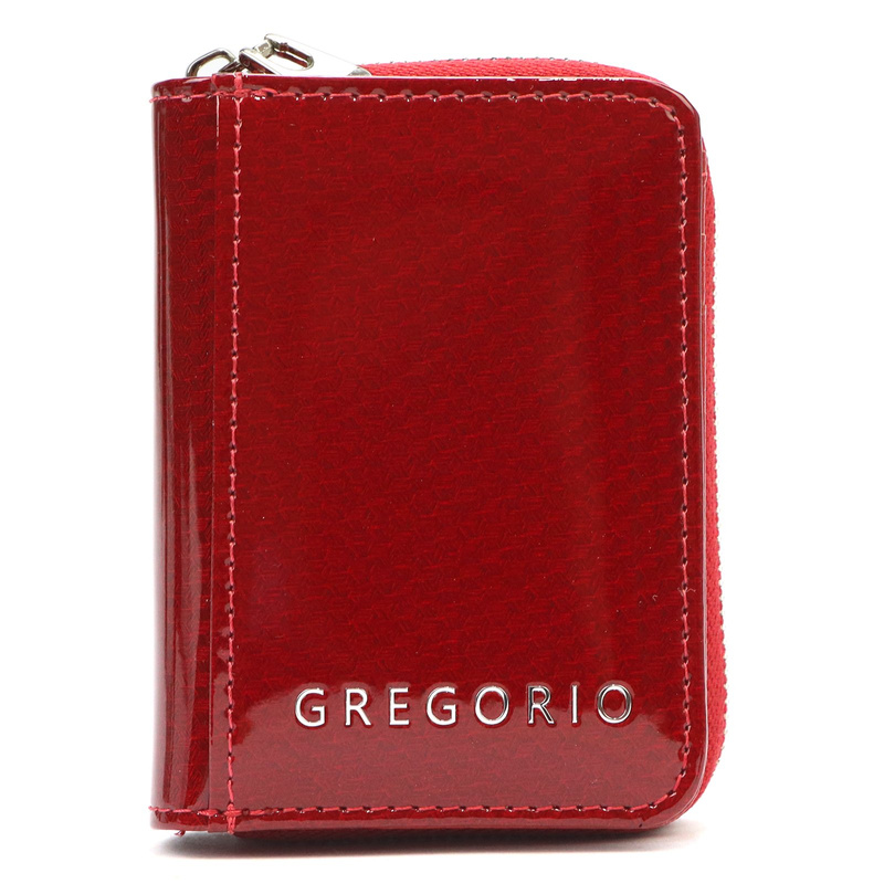 Zgrabny damski portfel skórzany stylowy Gregorio