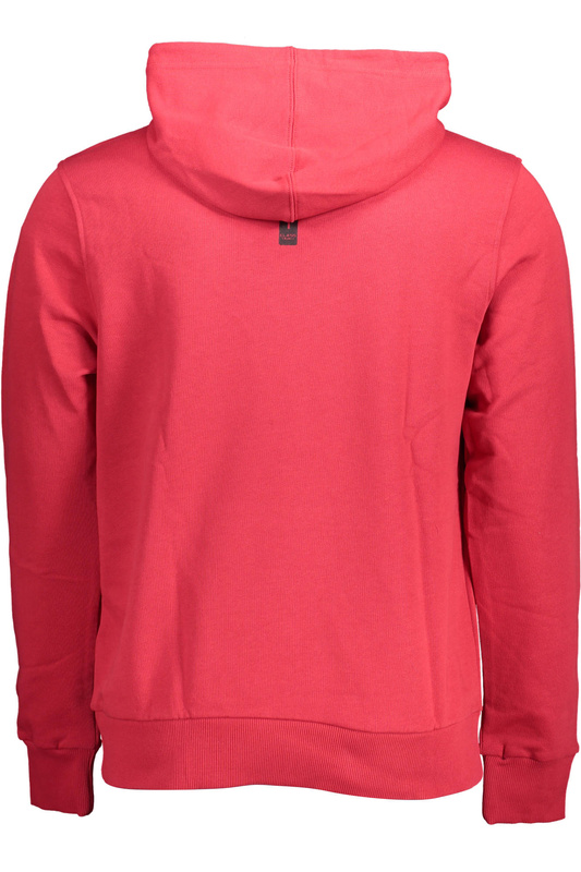 BLUZA KLASY CAVALLI BEZ ZAMKA MĘSKA CZERWONA