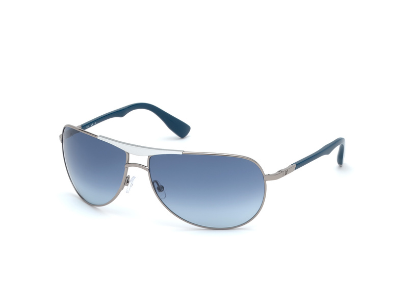 Okulary WEB EYEWEAR WE0273-6614W. Okulary przeciwsłoneczne, Kolor szary. Mężczyzna.