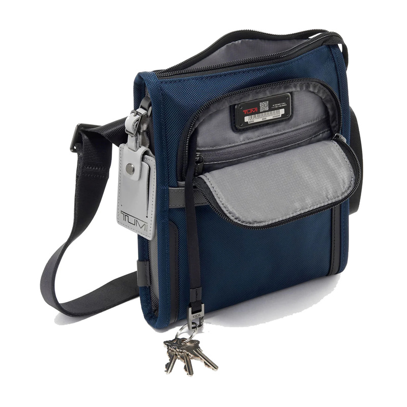 Torba na ramię TUMI Alpha 02203110 NVY/GY - crossbody, nylon balistyczny