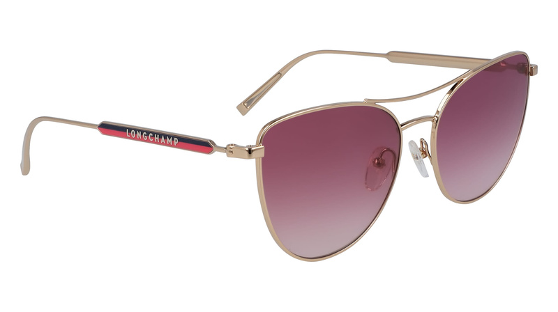 Okulary LONGCHAMP LO134S-770. Okulary przeciwsłoneczne, Kolor różowy złoty. Kobieta.