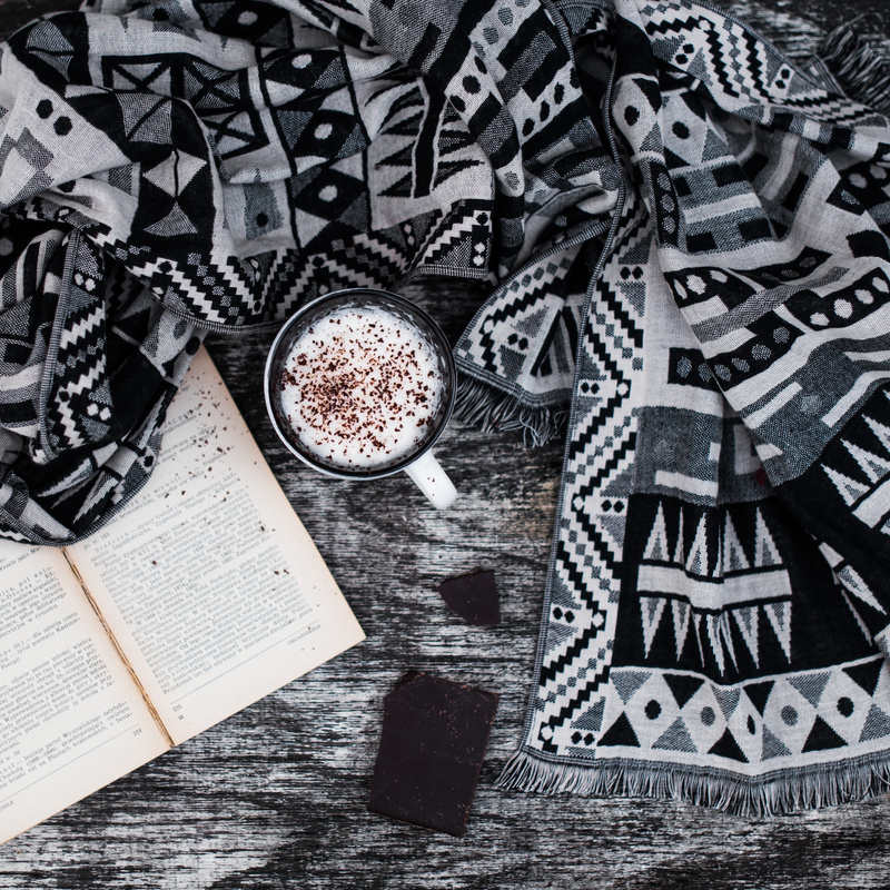 Szal Melanżowa wygoda