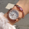 Zegarek MICHAEL KORS MK5616. Kwarcowy, Kolor biały. Kobieta.