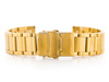 Bransoleta Pacific Model 10 solid - złota 22mm
