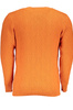 POMARAŃCZOWY SWETER MĘSKI GRAND US
