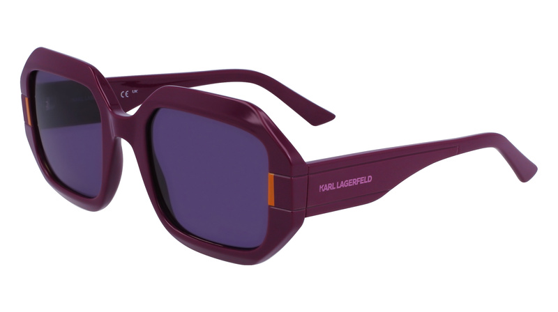 Okulary KARL LAGERFELD KL6124S-541. Okulary przeciwsłoneczne, Kolor PURPLE. Kobieta.