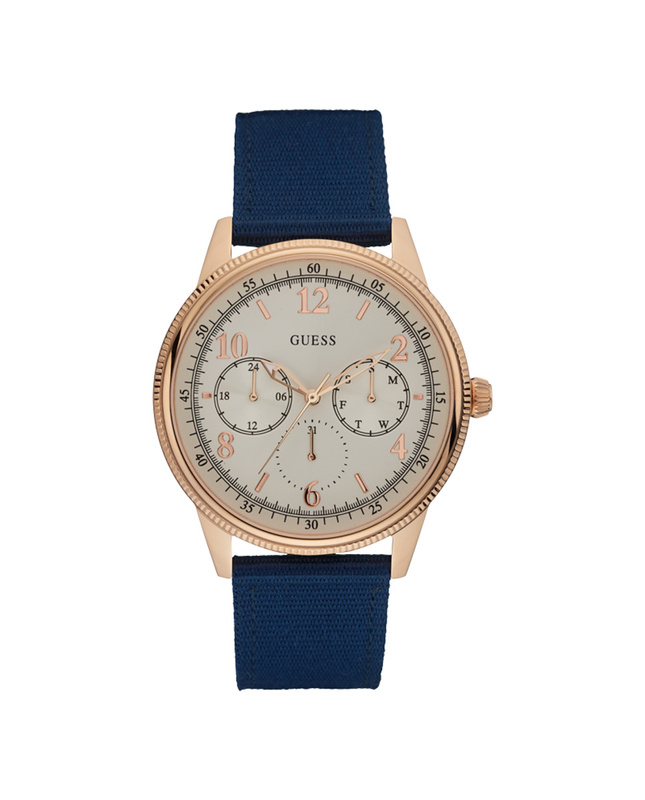 Zegarek GUESS W0863G4. Kwarcowy, Kolor beżowy. Mężczyzna.