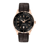 Zegarek TRUSSARDI R2421143001. Automatyczny, Kolor czarny. Mężczyzna.