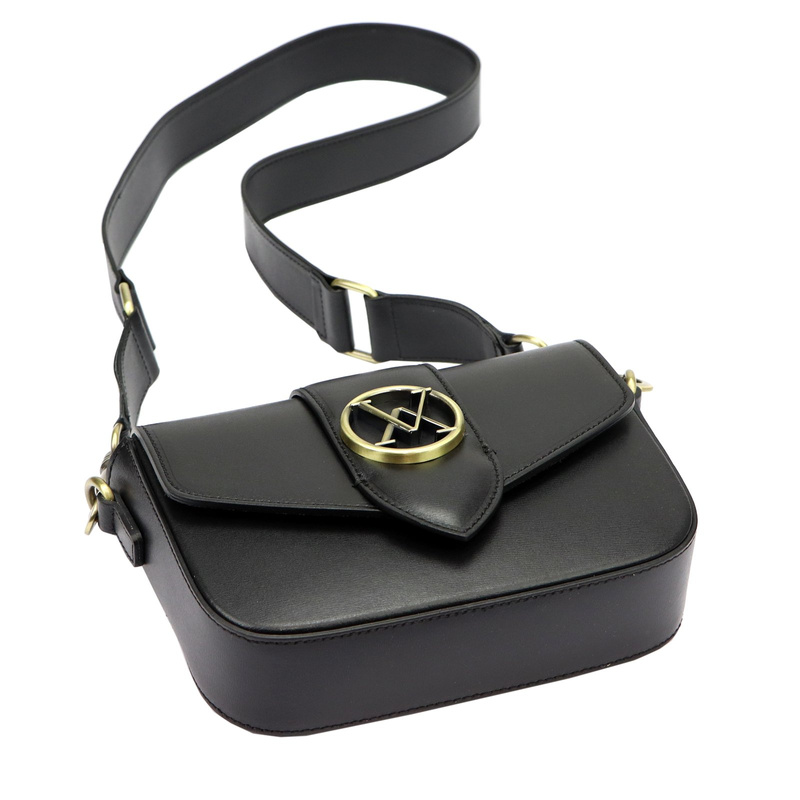 Luka damska listonoszka skóra naturalna torebka przez ramię z klapą