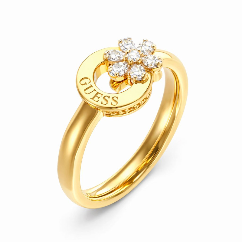 Biżuteria GUESS JUBR0109JWYG. Pierścionek, Kolor złoty. Kobieta.