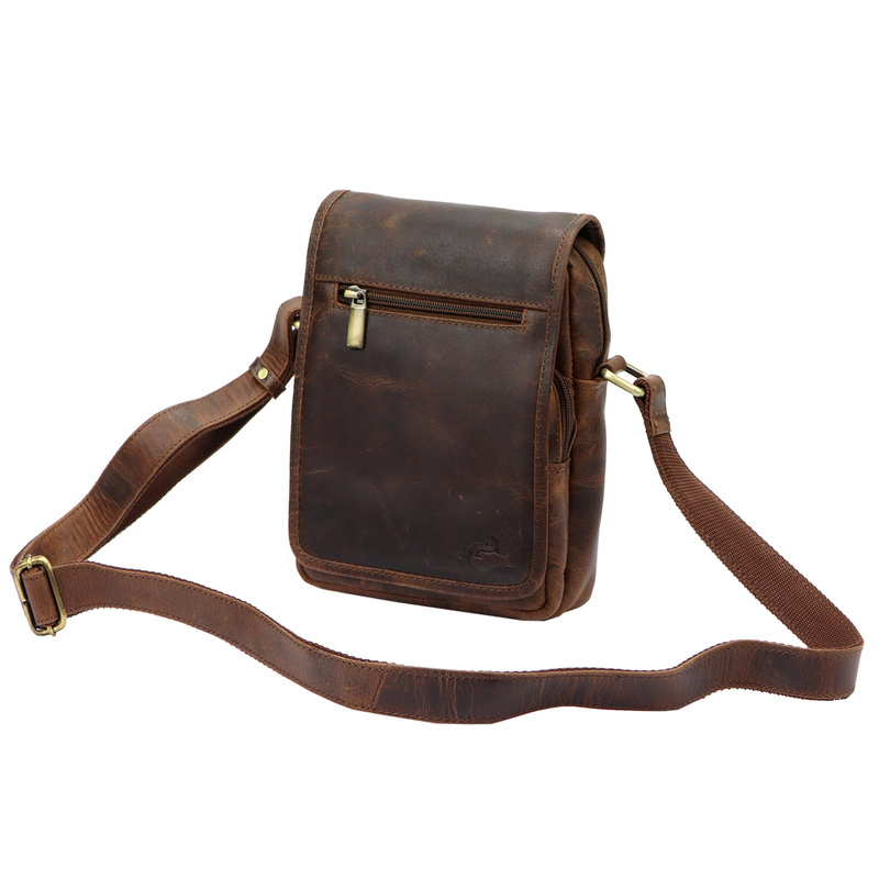 Saszetka męska na ramię skórzana od marki Andreas