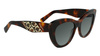 Okulary SALVATORE FERRAGAMO SF1022S-214. Okulary przeciwsłoneczne, Kolor brązowy. Kobieta.