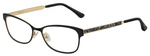 Okulary JIMMY CHOO JC203-003. Okulary, Kolor czarny. Kobieta.