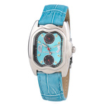 Zegarek CHRONOTECH CT7220L-04. Kwarcowy, Kolor niebieski. Kobieta.