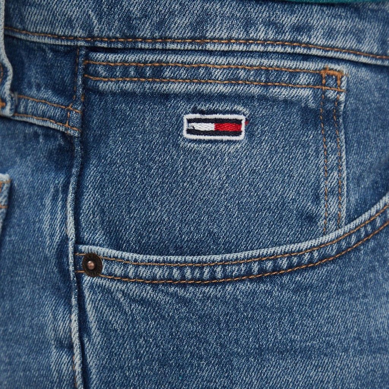 TOMMY HILFIGER JEANS KR�TKIE M�SKIE NIEBIESKIE