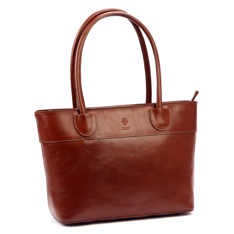 Shopperbag skórzana elegancka na ramię Florence