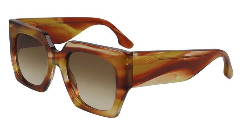 Okulary VICTORIA BECKHAM VB608S-773. Okulary przeciwsłoneczne, Kolor TORTOISE. Mężczyzna.