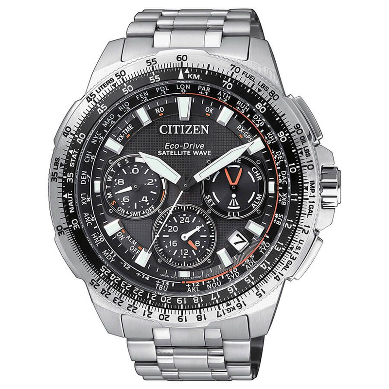 Zegarek CITIZEN CC9020-54E. SOLAR QUARTZ, Kolor czarny. Mężczyzna.