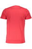 CAVALLI CLASS T-SHIRT Z KRÓTKIM RĘKAWEM MĘSKI CZERWONY