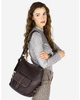 Torba skórzana dla wymagających z opcją plecak old school leather bag - MARCO MAZZINI ciemny brąz caffe