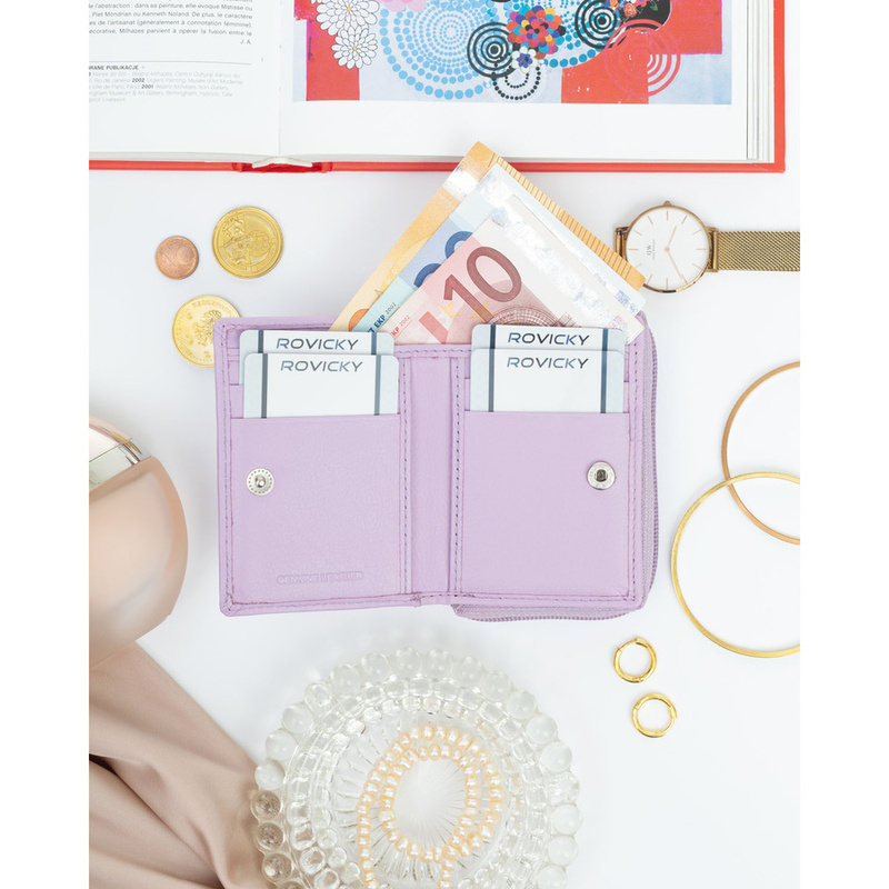 Skórzany męski portfel Rovicky R-23-17-LFN