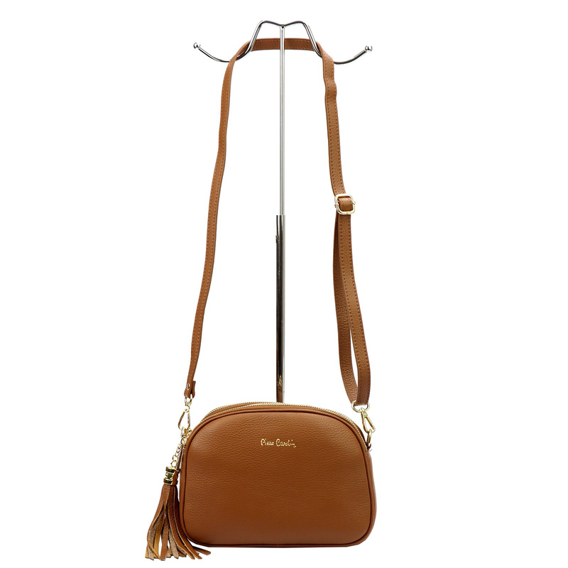 Elegancka Listonoszka skórzana od Pierre Cardin