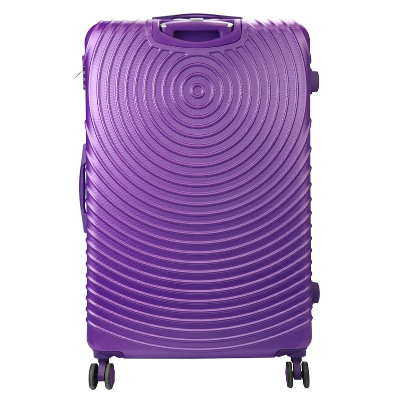 Mocna męska walizka z tworzywa ABS Leonardo da Vinci 3036-1 S32 (S036)