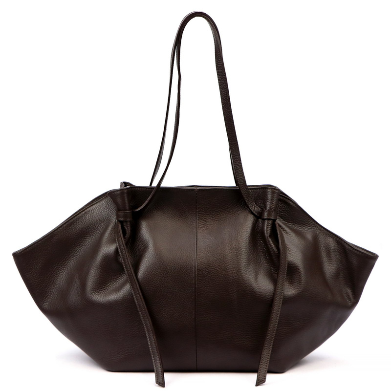 Vera Pelle damska shopperbag skóra naturalna miękka duża torebka na ramię