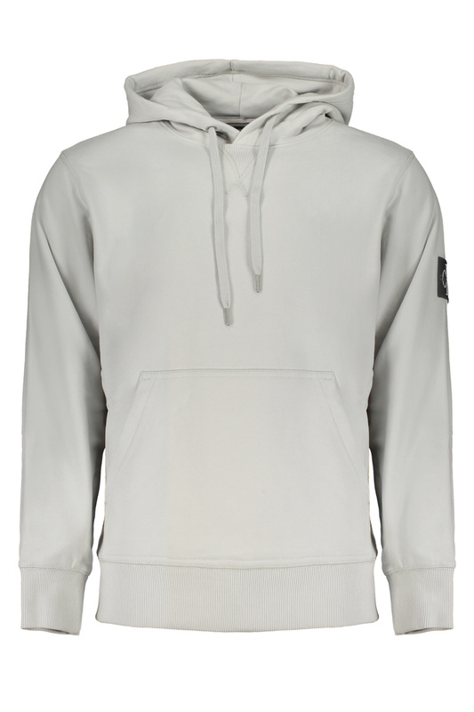 SZARY BLUZA MĘSKA CALVIN KLEIN BEZ ZAMKU