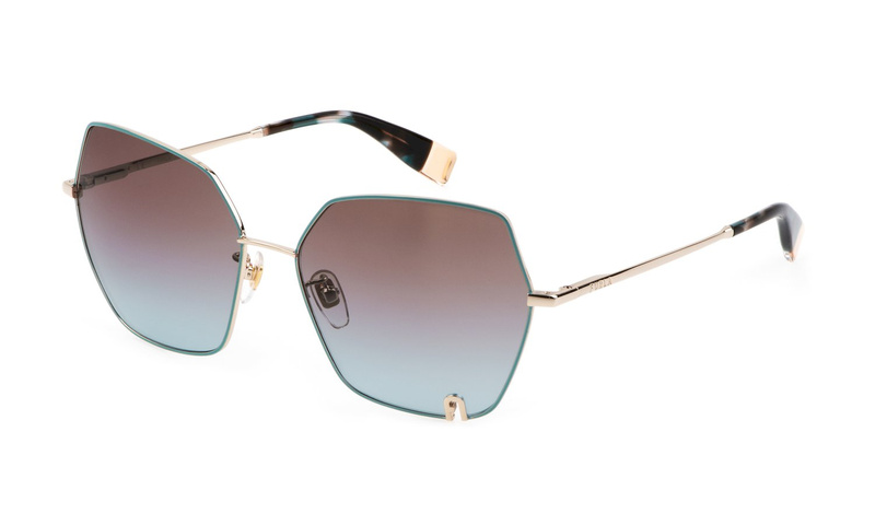 Okulary FURLA SFU599-580SN9. Okulary przeciwsłoneczne, Kolor złoty. Kobieta.