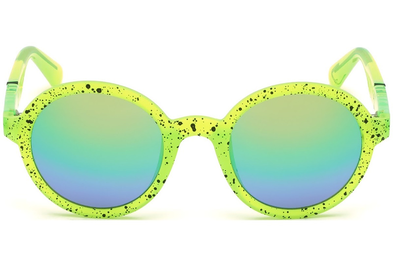 Okulary DIESEL DL02644895Q. Okulary przeciwsłoneczne, Kolor zielony. Unisex.