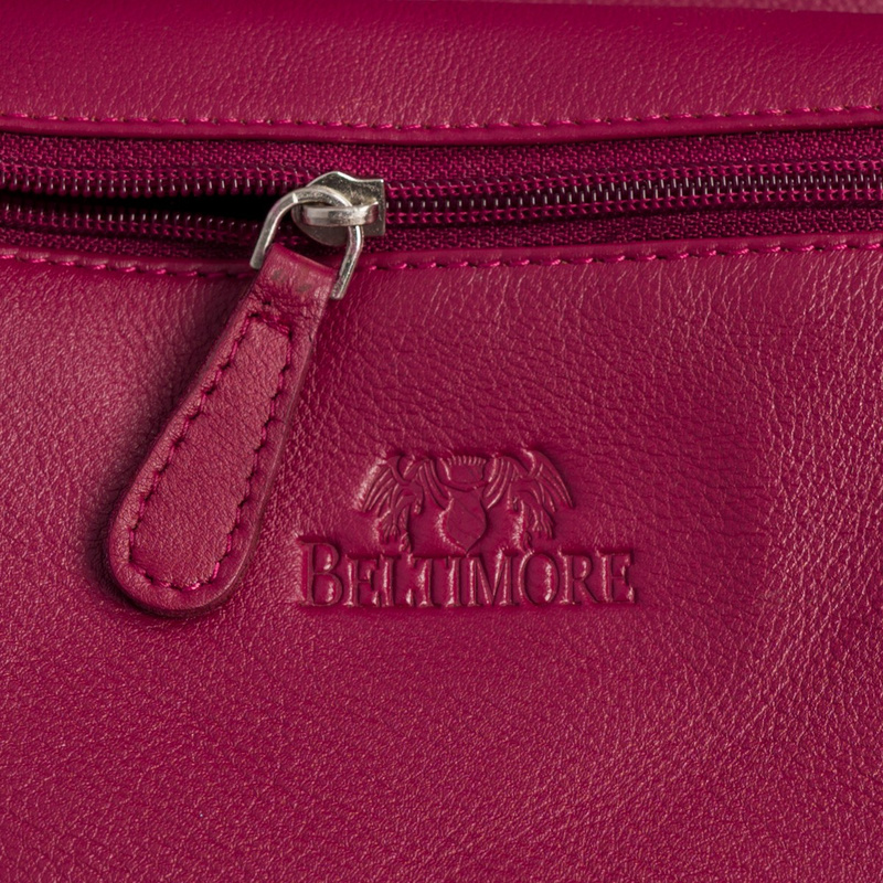 Skórzany plecak A4 duży pojemny do szkoły Włoski P16