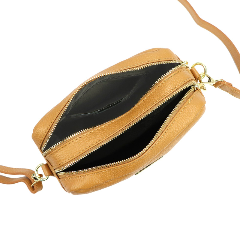 MiaMore miejska damska listonoszka skóra naturalna torebka przez ramię