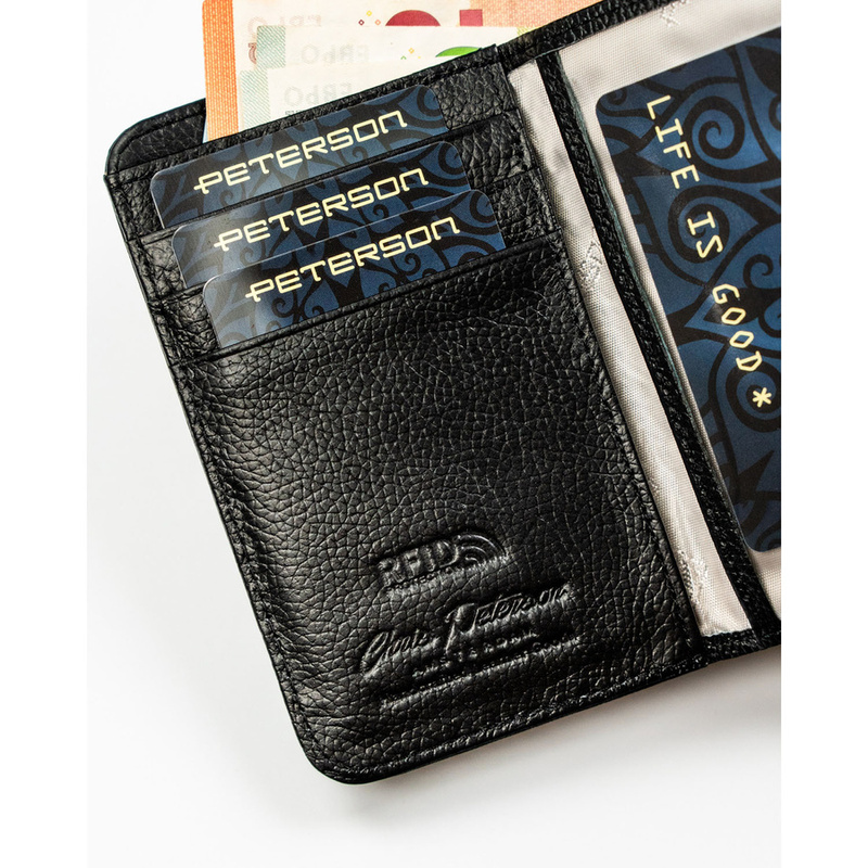 Skórzany damski portfel Peterson PTN PS115-MLF