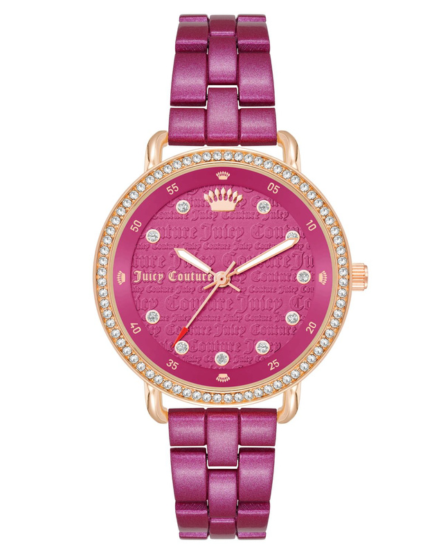 Zegarek JUICY COUTURE JC1310RGHP. Kwarcowy, Kolor różowy. Kobieta.