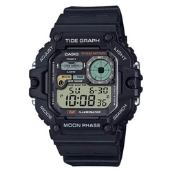 ZEGAREK MĘSKI CASIO Digital Moonphase WS-1700H-1AV + BOX