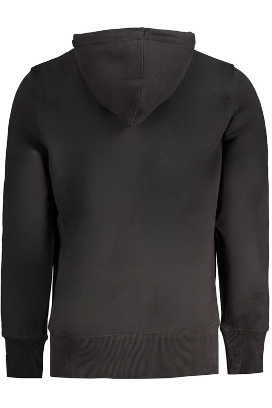 CALVIN KLEIN M�SKA BLUZA BEZ ZAMKU, CZARNA