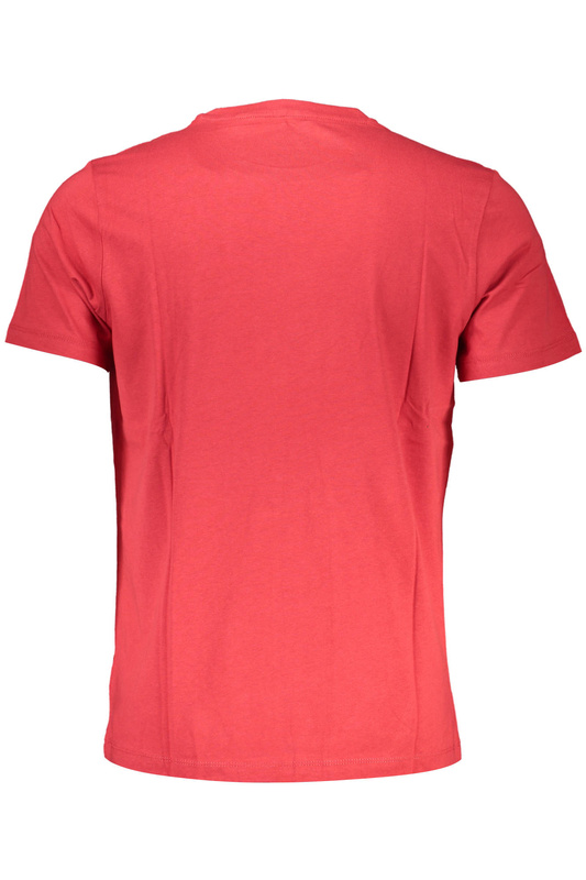 CZERWONY T-SHIRT MĘSKI Z KRÓTKIM RĘKAWEM GIAN MARCO VENTURI