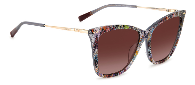 Okulary MISSONI MIS0106SX193X. Okulary przeciwsłoneczne, Kolor czerwony. Kobieta.