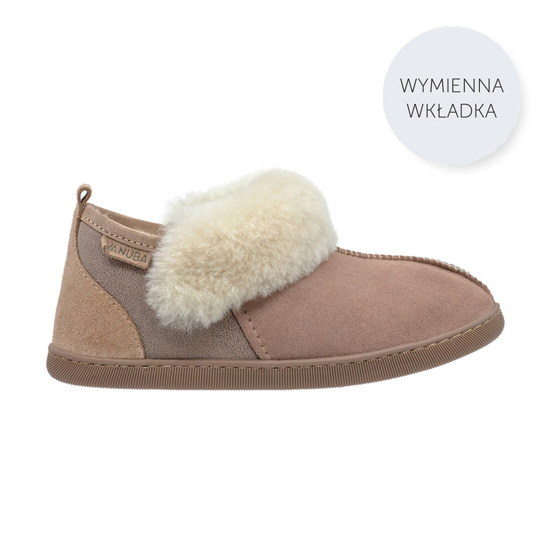 KAPCIE DAMSKIE KARAYAKA BRĄZOWE