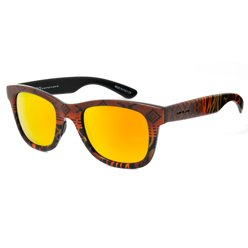 Okulary ITALIA INDEPENDENT 0090INX044000. Okulary przeciwsłoneczne, Kolor brązowy. Unisex.