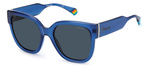 Okulary POLAROID PLD6167SPJPC3. Okulary przeciwsłoneczne, Kolor niebieski. Kobieta.