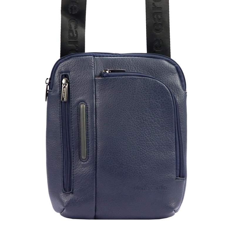 Pierre Cardin męska saszetka miejska torba przez ramię skóra ekologiczna