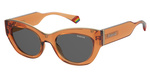 Okulary POLAROID PLD6199SXMCL7. Okulary przeciwsłoneczne, Kolor pomarańczowy. Kobieta.